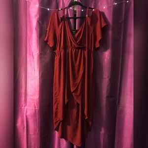 Torrid Cold Shoulder High-Low Tunic